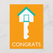 compagnie huissleutel briefkaart (Voorkant)