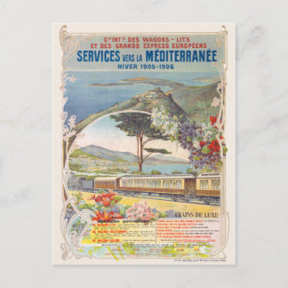 Compagnie Internationale des Wagons-lits Vintage P Briefkaart