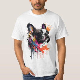 compañero fiel: Un Bulldog francés T-shirt