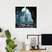 Companion Cave Fantasy Art Poster (Thuiskantoor)