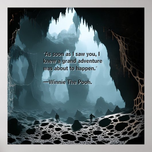 Companion Cave Fantasy Art Poster (Voorkant)