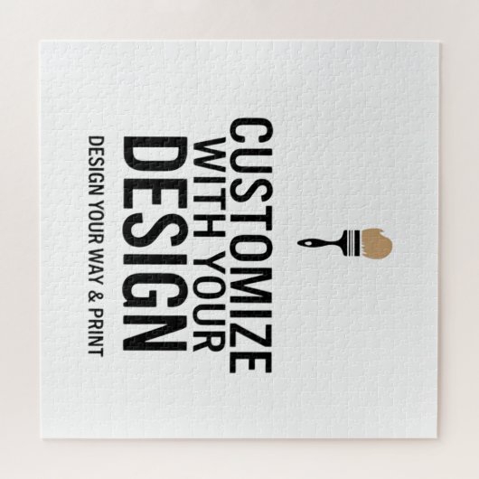 Company Branded Custom Minimalist Personalized Legpuzzel (Horizontaal)