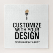 Company Branded Custom Minimalist Personalized  Legpuzzel (Verticaal)