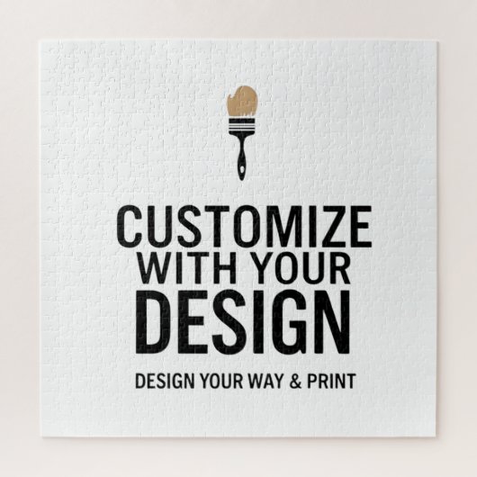 Company Branded Custom Minimalist Personalized Legpuzzel (Verticaal)