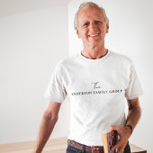 Company Business Name Uniform Branded T-shirt