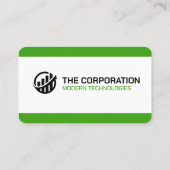 Company Corporate | Financial Business Man Visitekaartje (Achterkant)