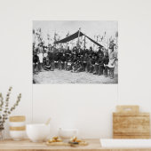 Company F, 3rd New Hampshire Volunteers, 1862 Poster (Keuken)