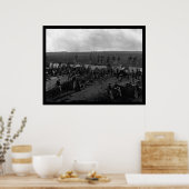 Company F at Fort C.F. Smith in Washington DC 1865 Poster (Keuken)