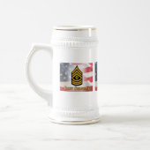 Company First Sergeant Gift White Mug Bierpul (Links)