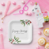 Company Holiday Party  Papieren Bordje (Feest)