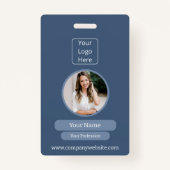  Company ID Badge met QR Code (Voorkant)
