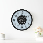 Company Logo Abstract Blue Pastel SPA Name Slogan Grote Klok (Huis)