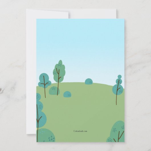 Company Picnic Kaart (Achterkant)