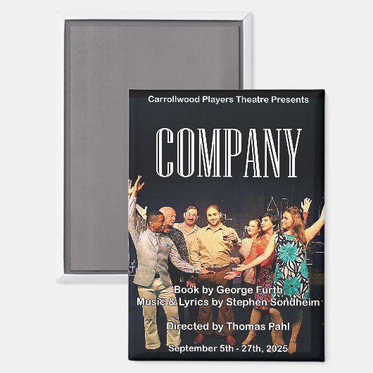 Company Poster Magnet (Voorkant / Achterkant)