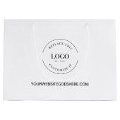 Company website & Logo Custom Business  Groot Cadeauzakje (Voorkant)