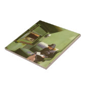 Compartiment C, auto 293 Tegeltje (Zijkant)