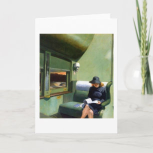 Compartiment C Auto Edward Hopper Kaart