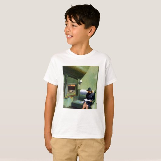 Compartiment C Auto Edward Hopper T-shirt (Voorkant volledig)