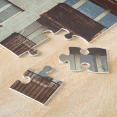 Compartiment gebouw legpuzzel (Zijkant)