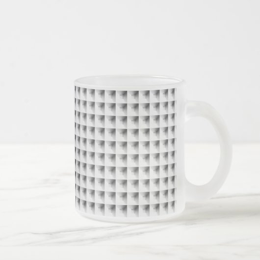 compartiment in grijs... matglas koffiemok (Rechts)