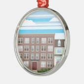 Compartiment Metalen Ornament (Links)