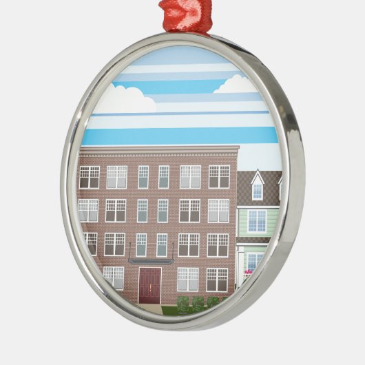 Compartiment Metalen Ornament (Links)