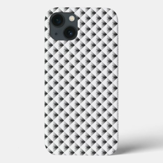 compartimentontwerp in grijs Case-Mate iPhone case (Achterkant)
