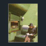 Compartment C, Car 293 Briefkaart<br><div class="desc">Compartment C,  Car 293 by Edward Hopper © Bridgeman Images</div>
