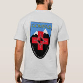 COMPAS Mannen T-shirt, meerdere kleuren beschikbaa T-shirt (Achterkant)