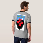 COMPAS Ringer T-shirt, meerdere kleuren! T-shirt (Achterkant volledig)