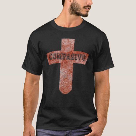 COMPASIVO CROSS LOGO T-Shirt (Voorkant)