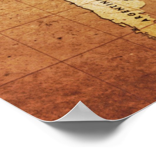 Compass and Map Value Poster Paper (Matte) (Hoek)