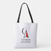 Compass Art Center Tas (Achterkant)