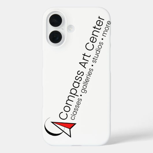 Compass Art Center Tas Case-Mate iPhone Case (Achterkant)