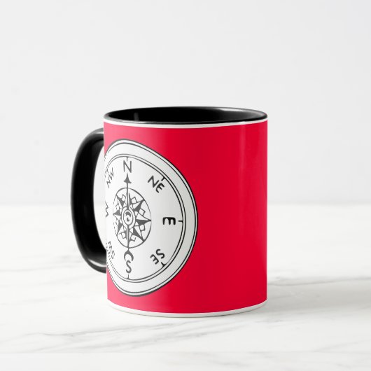 Compass Art Mok (Voorkant links)