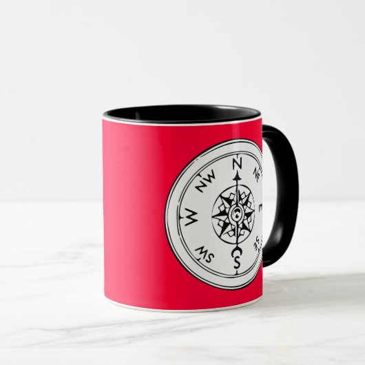 Compass Art Mok (Voorkant rechts)