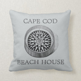 Compass Cape Cod Beach huis Kussen