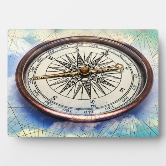 Compass Clouds Fotoplaat (voorkant)