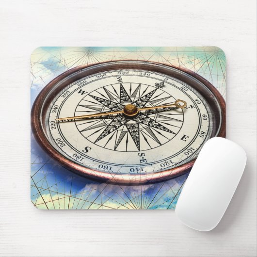 Compass Clouds Muismat (Met muis)