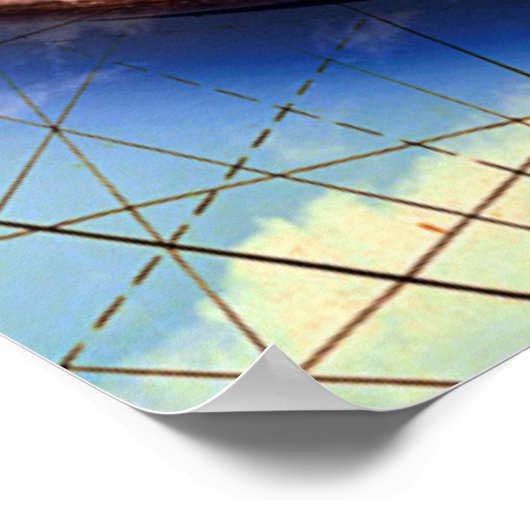 Compass Clouds Poster (Hoek)
