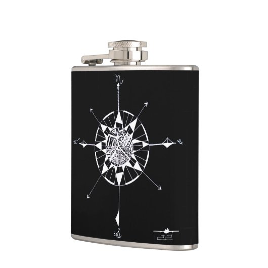 Compass Flask Heupfles (Links)