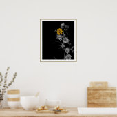 Compass Flower Print (Keuken)