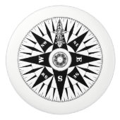 Compass Knob Keramische Knop (Voorkant)