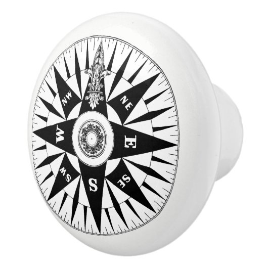 Compass Knob Keramische Knop (Rechts)