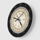 Compass Large Clock Grote Klok (Hoek)