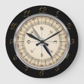 Compass Large Clock Grote Klok (Voorkant)
