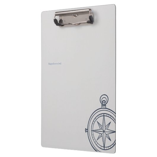 Compass-Midnight Cartographer- Clipboard Klembord (Links)