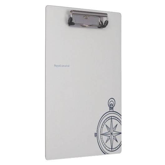 Compass-Midnight Cartographer- Clipboard Klembord (Rechts)