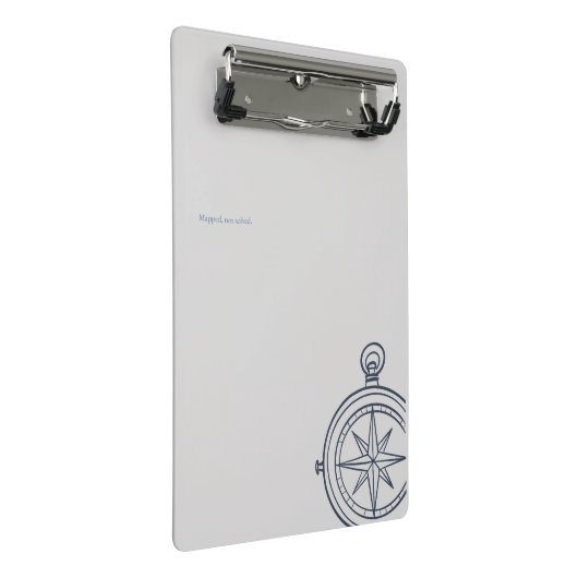 Compass-Midnight Cartographer- Clipboard Mini Klembord (Schuin)