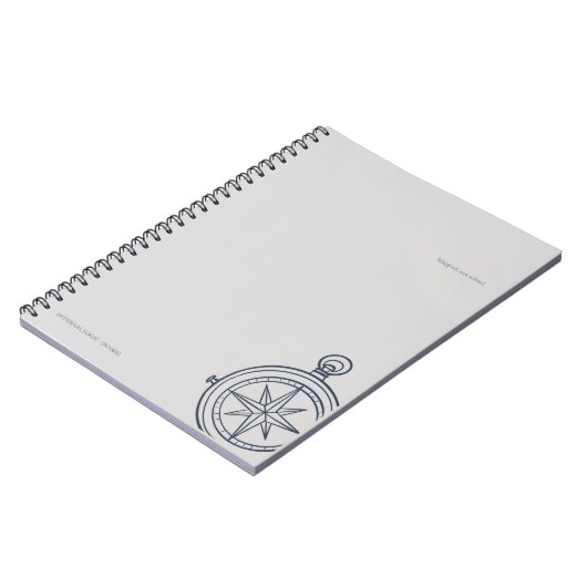 Compass-Midnight Cartographer  Notitieboek (Linkerzijde)